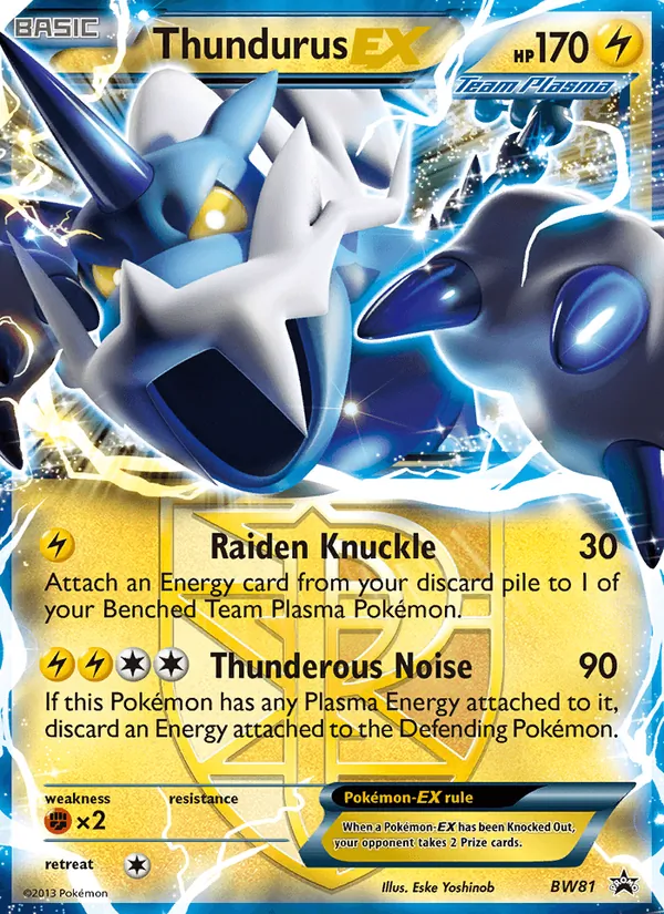 Thundurus-EX #BW81/101