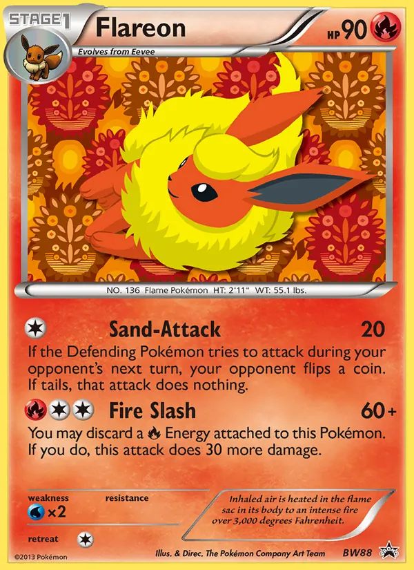 Flareon #BW88/101