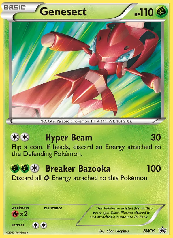 Genesect #BW99/101