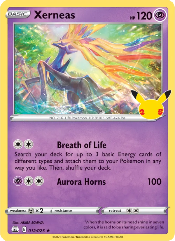Xerneas #12/25