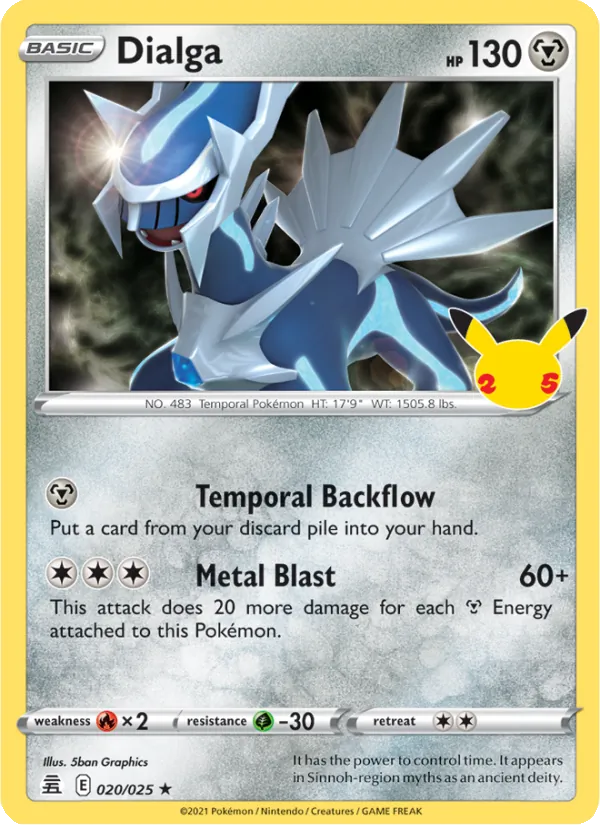 Dialga #20/25