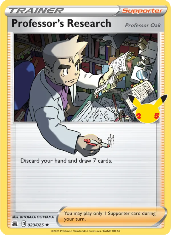 Professor's Research (Professor Oak) #23/25