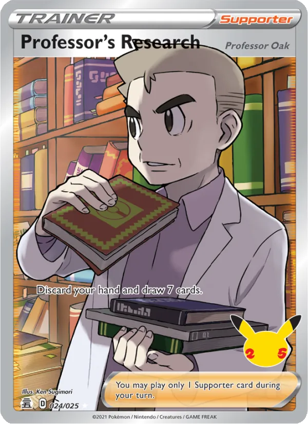 Professor's Research (Professor Oak) #24/25