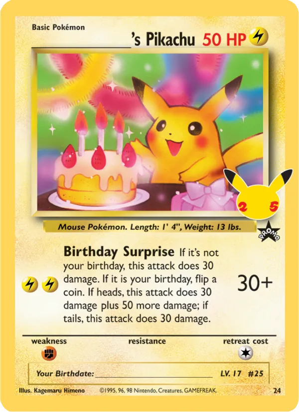 _____'s Pikachu #CC008/25