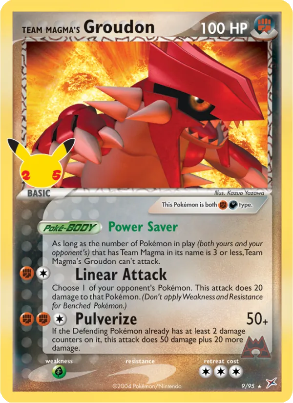 Team Magma's Groudon #CC011/25