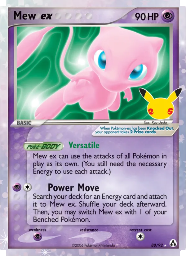 Mew ex #CC013/25