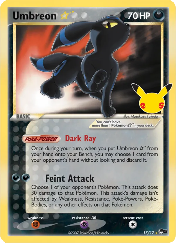 Umbreon ☆ #CC015/25