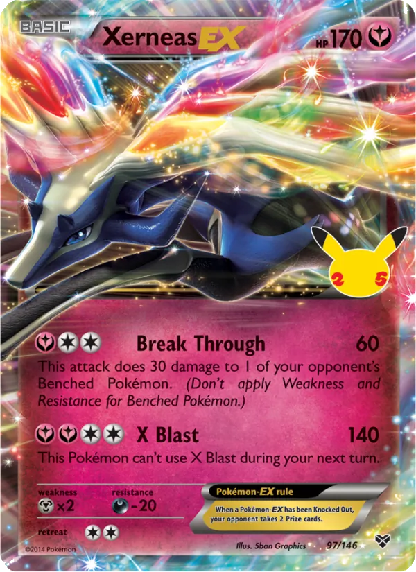 Xerneas EX #CC023/25