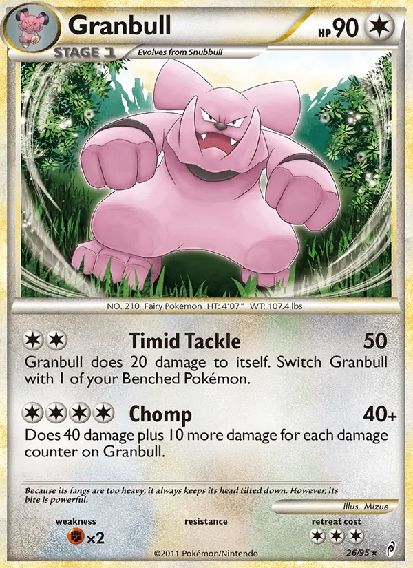 Granbull #26/95