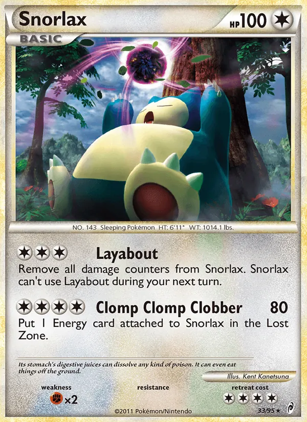 Snorlax #33/95