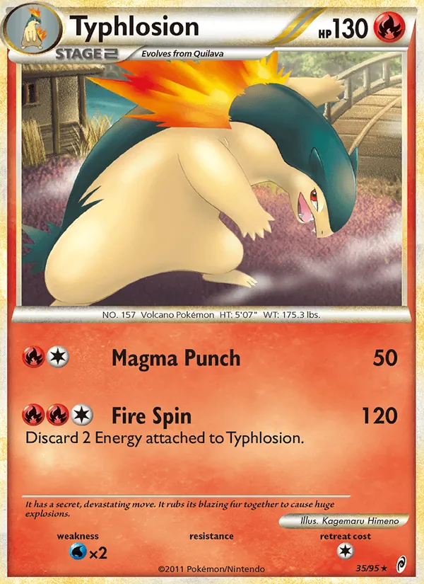 Typhlosion #35/95