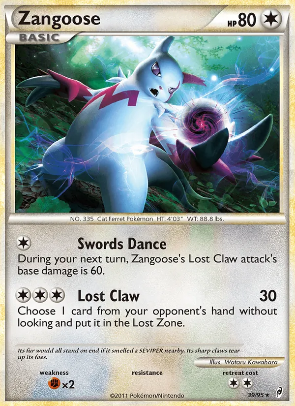 Zangoose #39/95