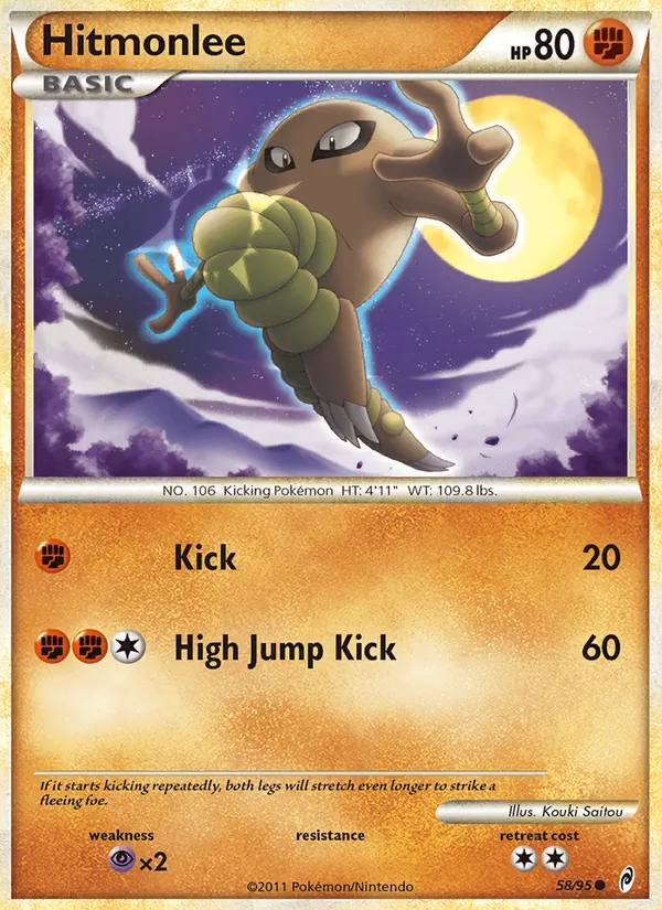 Hitmonlee #58/95