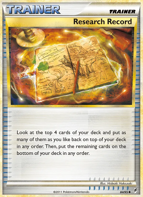 Research Record, Call of Legends #84/95