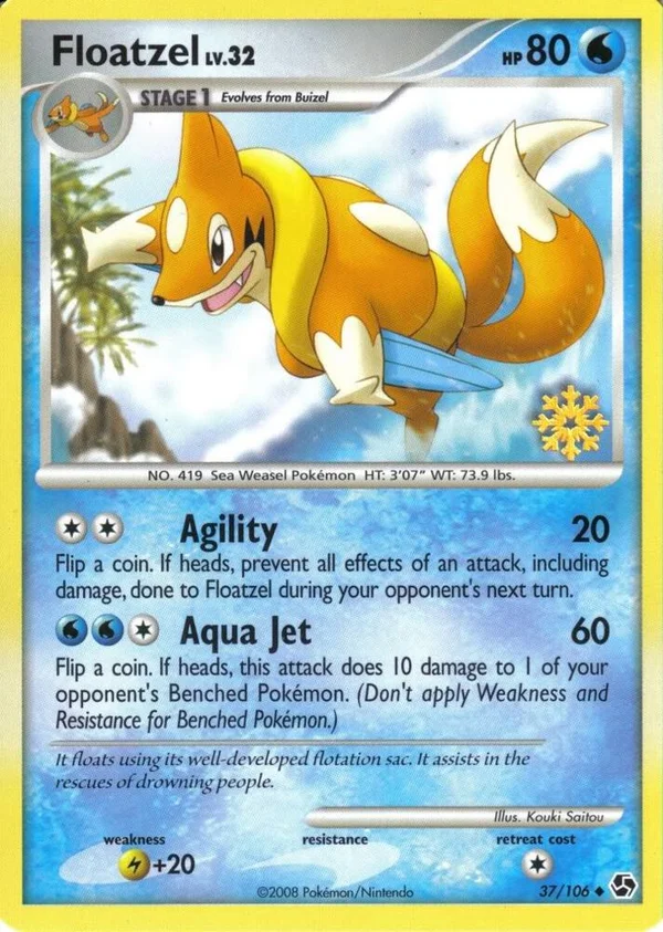Floatzel #37/106