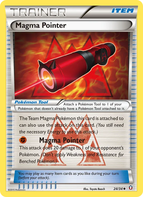 Magma Pointer, Double Crisis #24/34