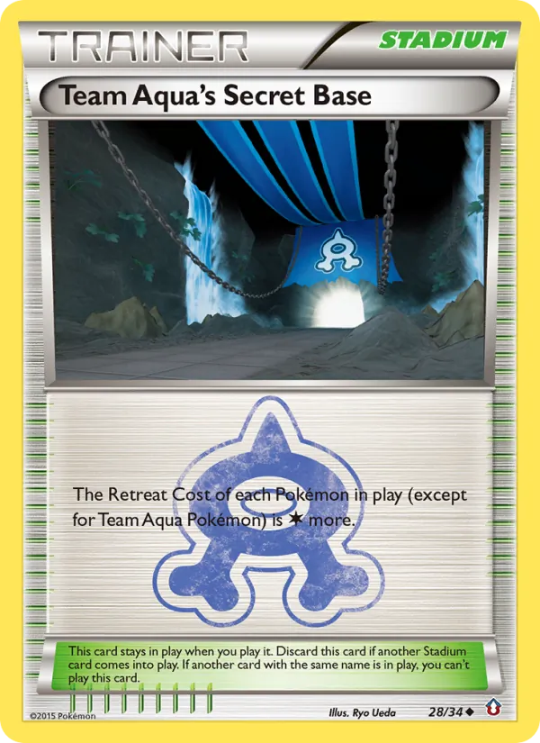 Team Aqua's Secret Base, Double Crisis #28/34
