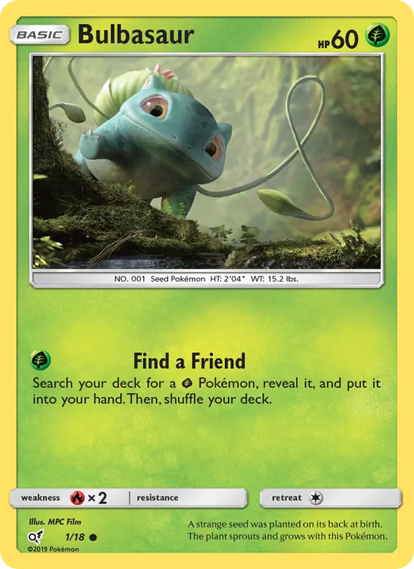 Bulbasaur #1/18
