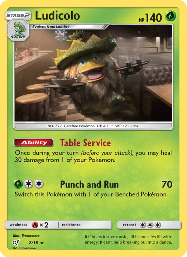 Ludicolo #2/18