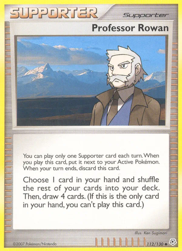Professor Rowan, Diamond & Pearl #112/130