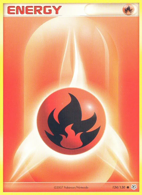 Fire Energy, Diamond & Pearl #124/130