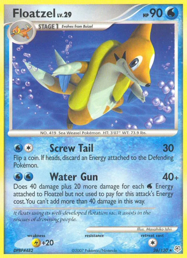 Floatzel #26/130