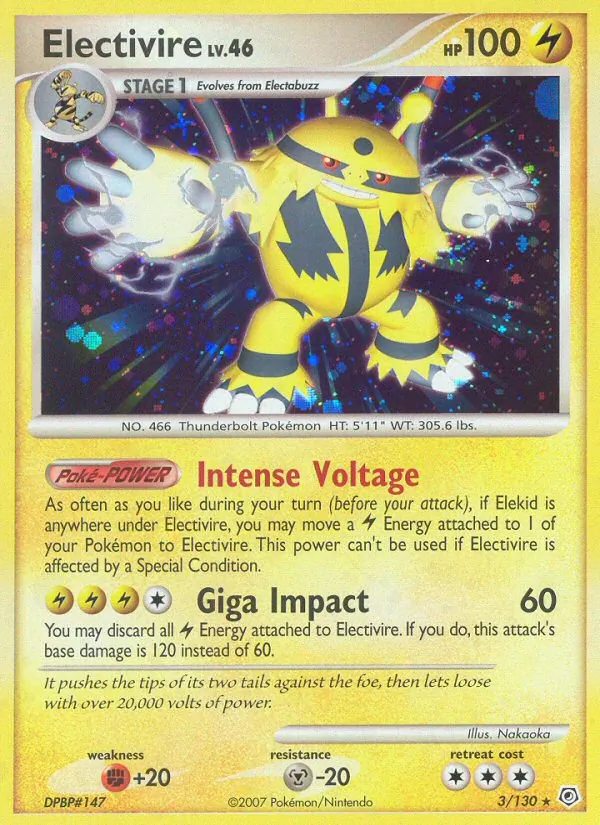 Electivire #3/130