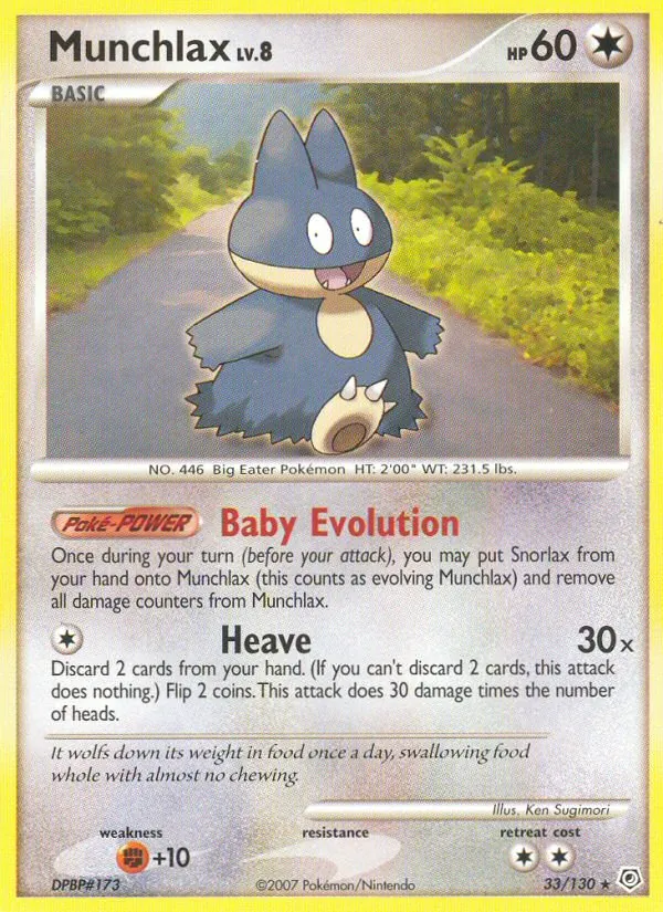 Munchlax #33/130