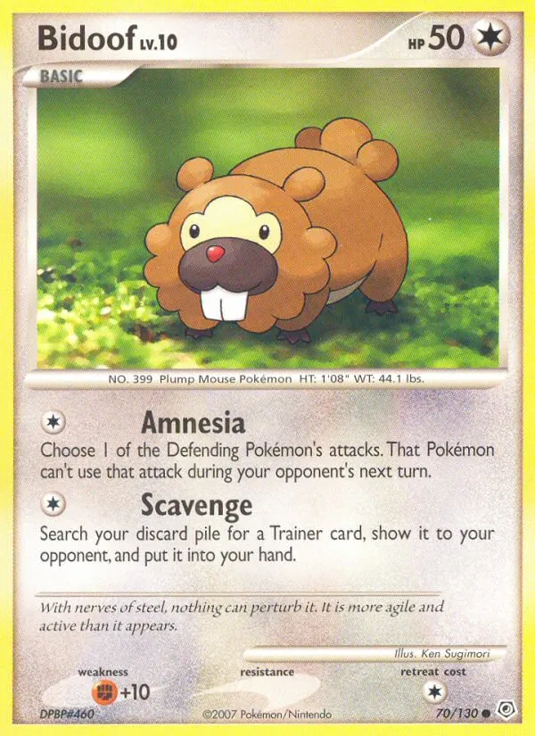 Bidoof #70/130