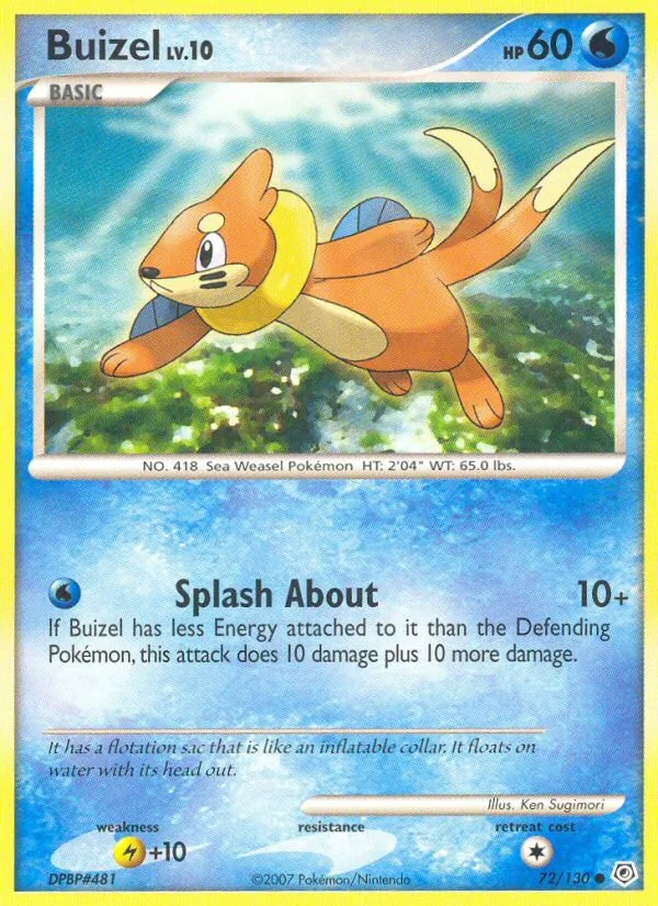 Buizel #72/130