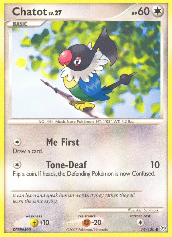 Chatot #74/130