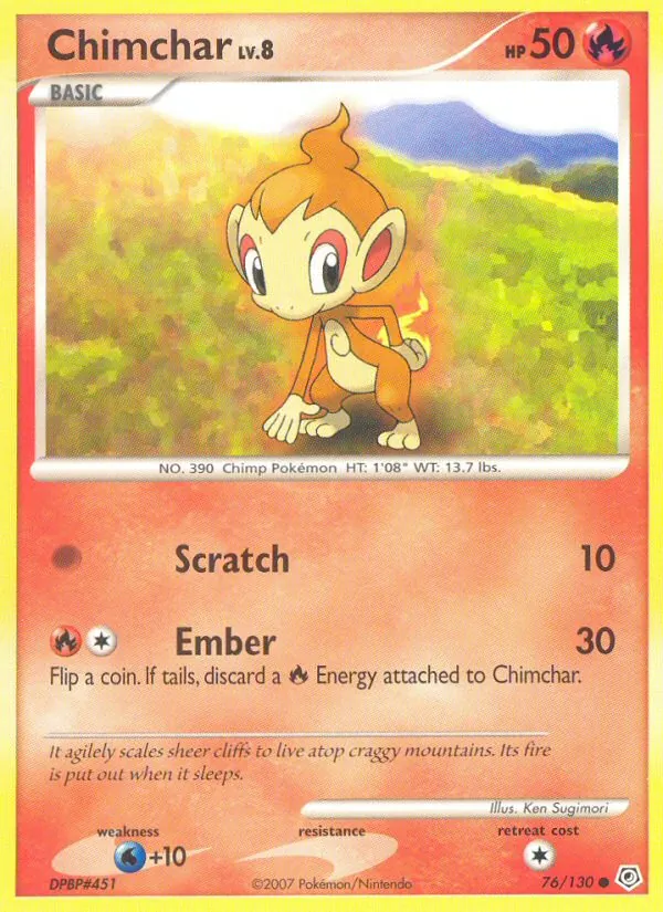 Chimchar #76/130