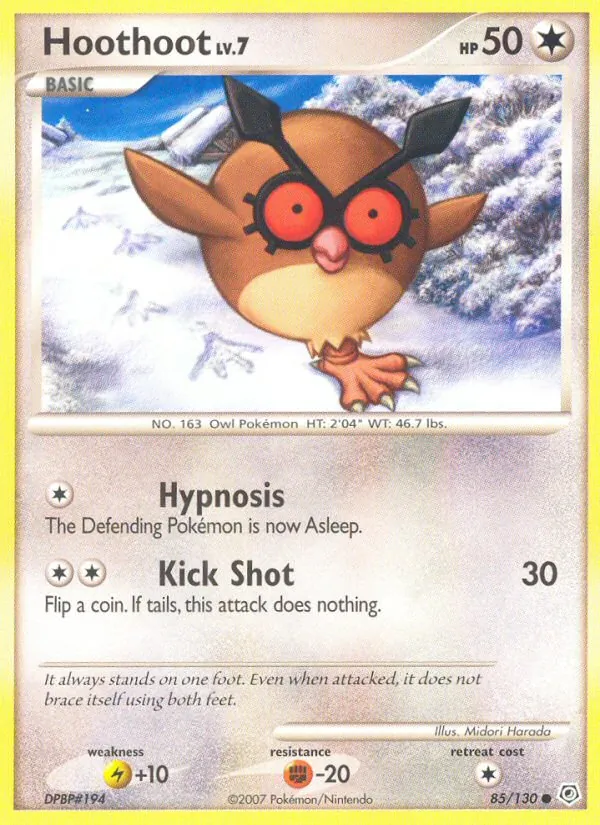 Hoothoot #85/130