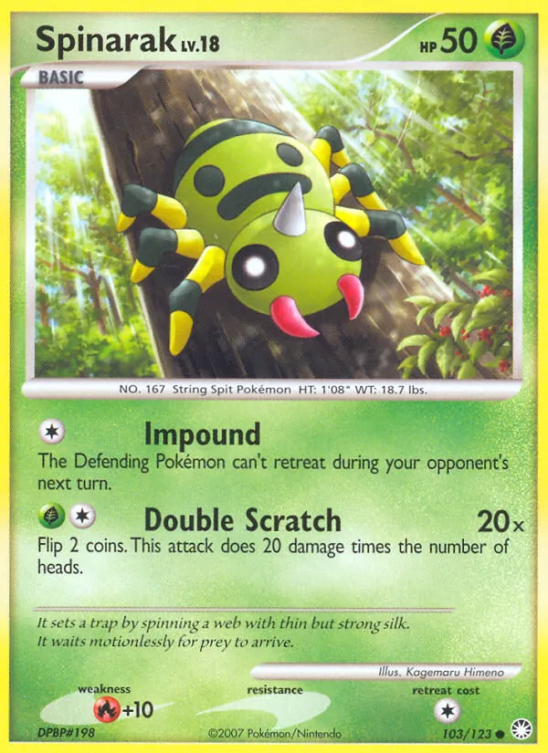 Spinarak #103/123