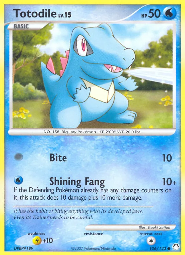 Totodile #106/123