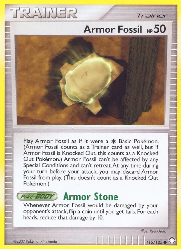 Armor Fossil, Mysterious Treasures #116/123