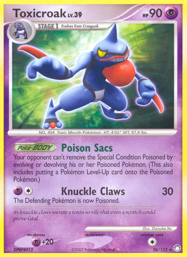 Toxicroak #36/123