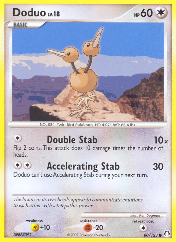 Doduo #80/123