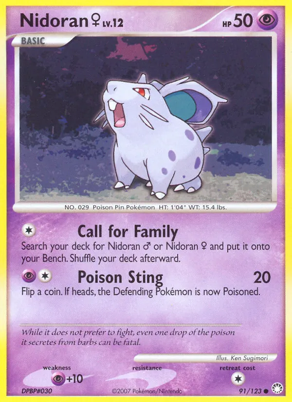 Nidoran♀ #91/123