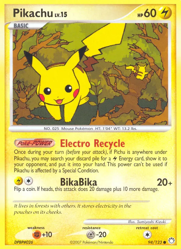 Pikachu #94/123