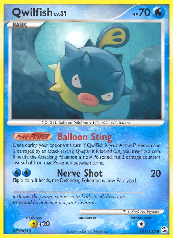 Qwilfish #101/132