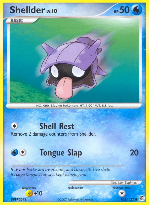 Shellder #105/132