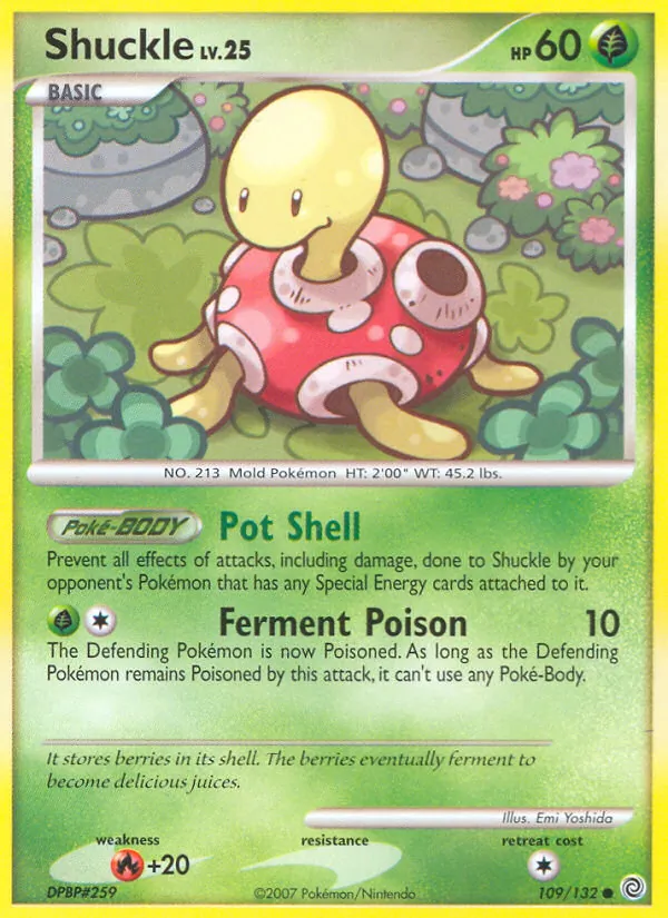 Shuckle #109/132