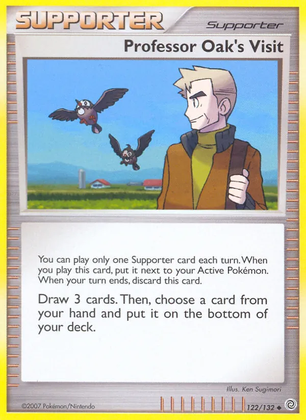 Professor Oak's Visit, Secret Wonders #122/132