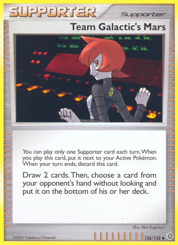 Team Galactic's Mars, Secret Wonders #126/132