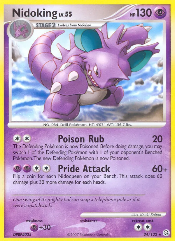Nidoking #34/132