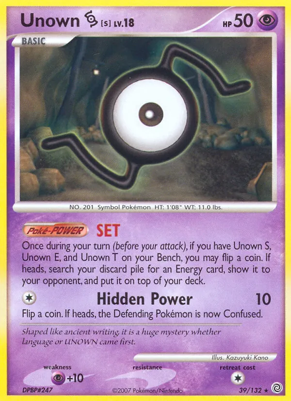 Unown S #39/132