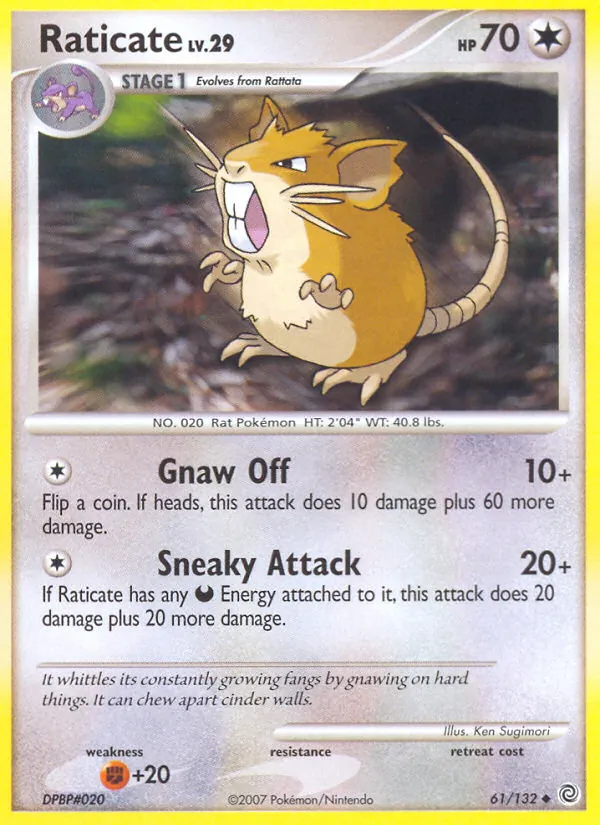 Raticate #61/132