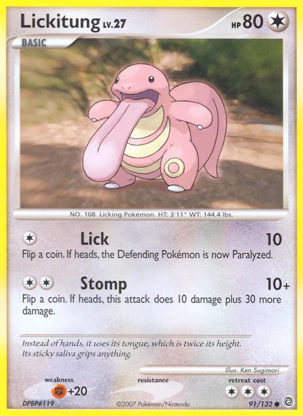 Lickitung #91/132