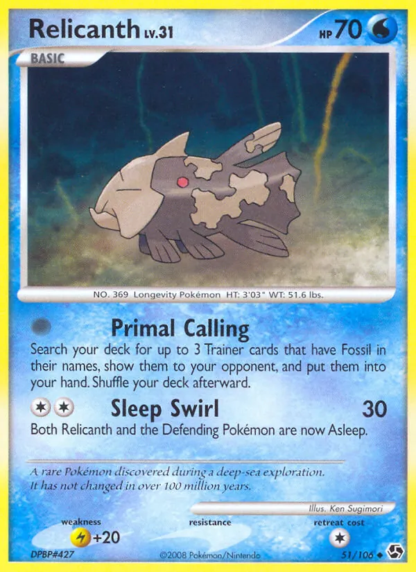 Relicanth #51/106